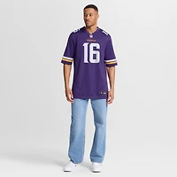 Maillot de match Nike Jaren Hall violet des Minnesota Vikings pour hommes