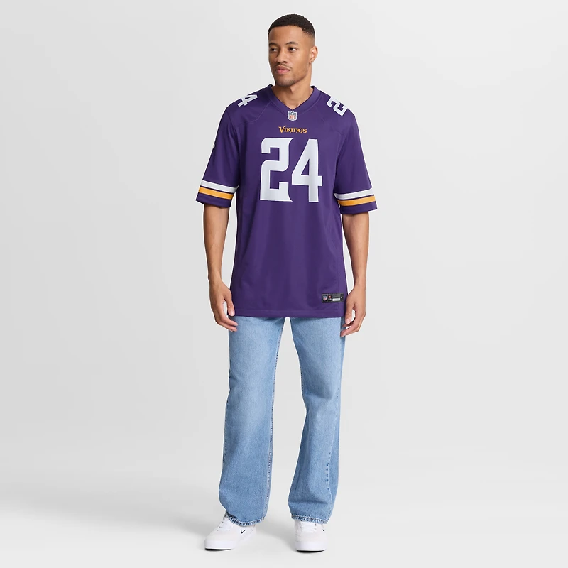 Men's Nike Jay Ward  Purple Minnesota Vikings Team Game Jersey