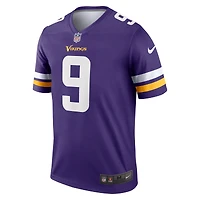 Haut Nike J.J. McCarthy violet pour homme, joueur légendaire des Vikings du Minnesota