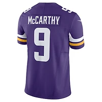 Men's Nike J.J. McCarthy Minnesota Vikings Vapor F.U.S.E. Limited Jersey