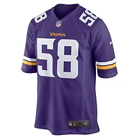 Men's Nike Jonathan Greenard  Purple Minnesota Vikings Team Game Jersey