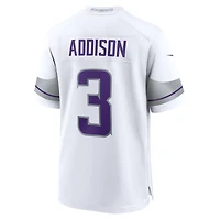 Men's Nike Jordan Addison Purple Minnesota Vikings  Game Jersey