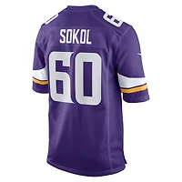 Nike Josh Sokol Minnesota Vikings Domicile Maillot de joueur pour homme