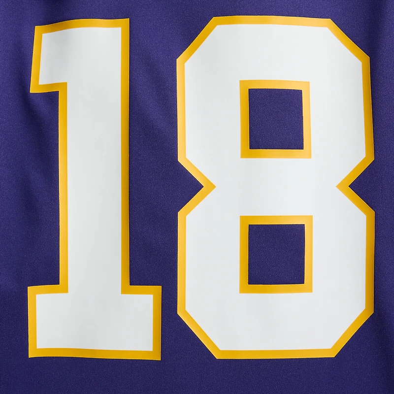 Men's Nike Justin Jefferson Purple Minnesota Vikings Classic Player Game Jersey