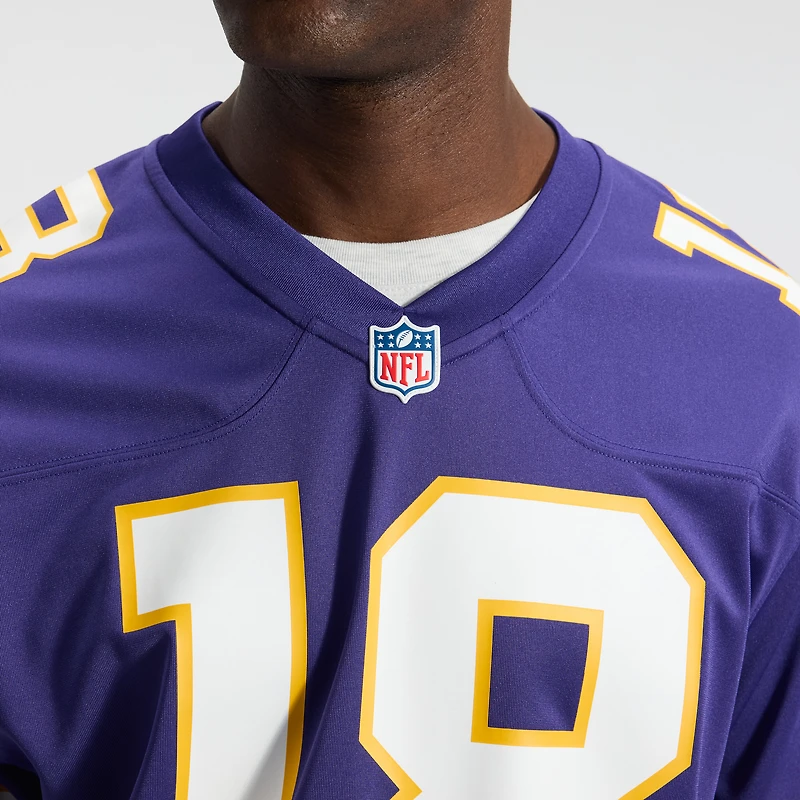 Men's Nike Justin Jefferson Purple Minnesota Vikings Classic Player Game Jersey