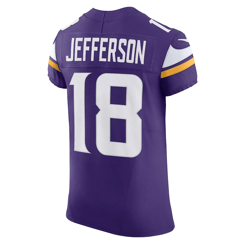 Men's Nike Justin Jefferson Purple Minnesota Vikings Vapor F.U.S.E. Elite Jersey