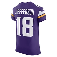Men's Nike Justin Jefferson Purple Minnesota Vikings  Vapor F.U.S.E. Elite Jersey