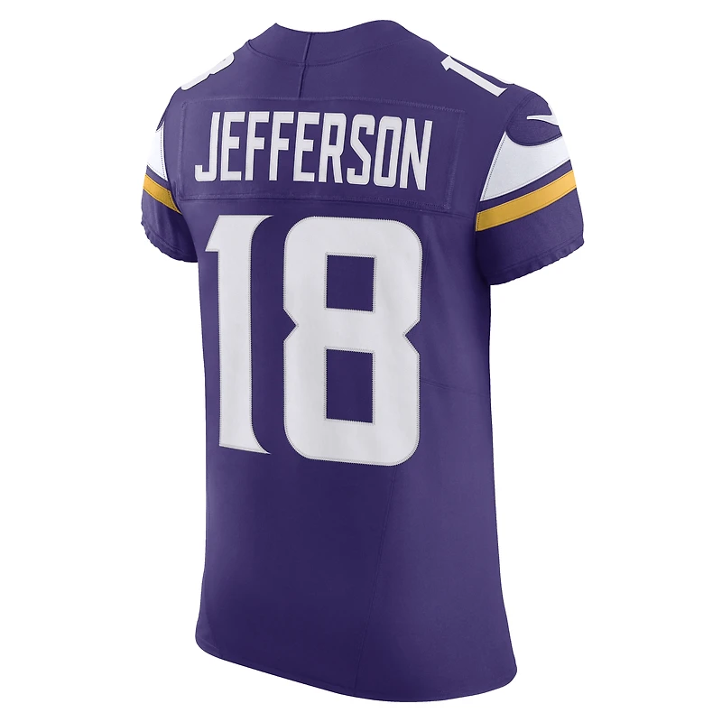 Men's Nike Justin Jefferson Purple Minnesota Vikings Vapor F.U.S.E. Elite Jersey
