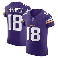 Nike Justin Jefferson Violet Minnesota Vikings Vapor F.U.S.E. Maillot Élite