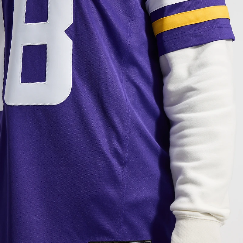 Men's Nike Justin Jefferson Purple Minnesota Vikings Vapor F.U.S.E. Stitched Limited Jersey