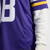 Men's Nike Justin Jefferson Purple Minnesota Vikings Vapor F.U.S.E. Stitched Limited Jersey