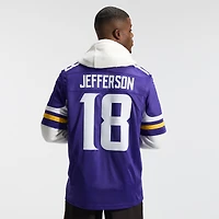 Men's Nike Justin Jefferson Purple Minnesota Vikings Vapor F.U.S.E. Stitched Limited Jersey