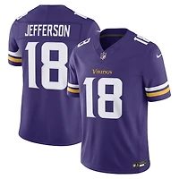 Men's Nike Justin Jefferson Purple Minnesota Vikings Vapor F.U.S.E. Stitched Limited Jersey