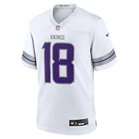 Maillot de joueur jeu alternatif des Minnesota Vikings Nike Justin Jefferson blanc pour hommes