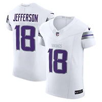 Men's Nike Justin Jefferson White Minnesota Vikings Alternate Vapor F.U.S.E. Elite Player Jersey