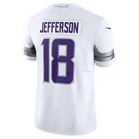 Nike Justin Jefferson Blanc Minnesota Vikings Alternate Vapor F.U.S.E. Maillot limité
