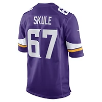 Men's Nike Justin Skule  Purple Minnesota Vikings Team Game Jersey
