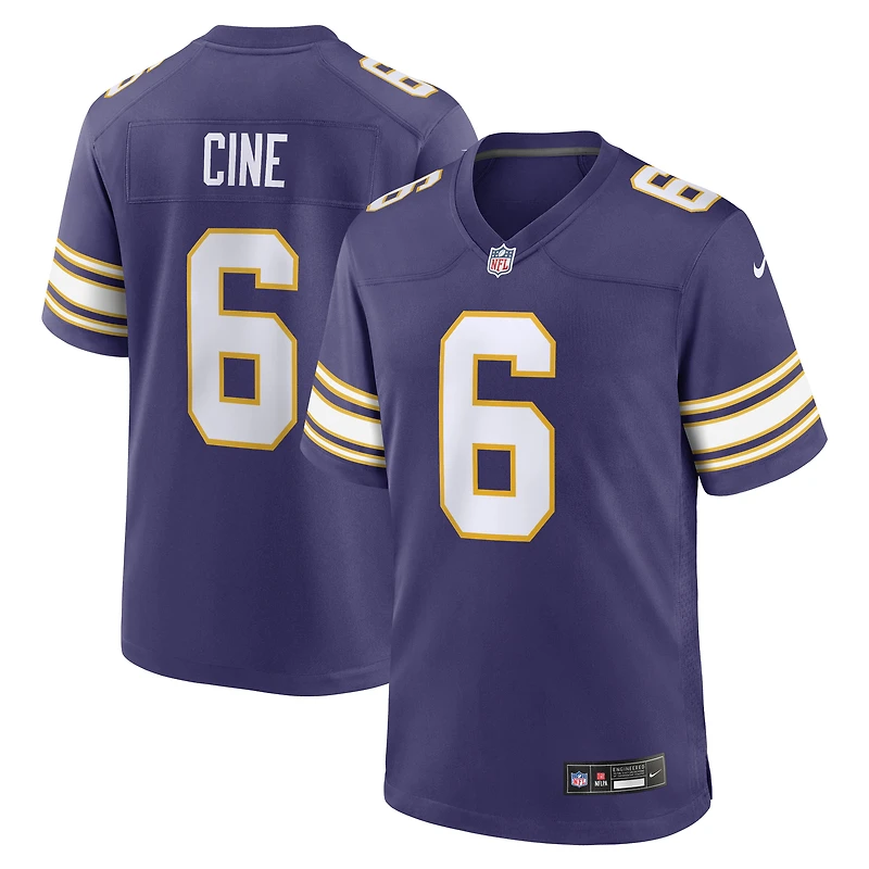 Maillot Nike Lewis Cine violet pour homme des Vikings du Minnesota