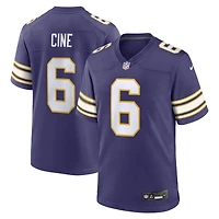 Maillot Nike Lewis Cine violet pour homme des Vikings du Minnesota