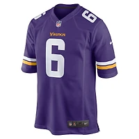 Maillot de joueur jeu Nike Lewis Cine violet des Minnesota Vikings pour hommes
