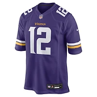 Men's Nike Max Brosmer  Purple Minnesota Vikings Team Game Jersey