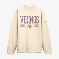 Men's Nike Natural Minnesota Vikings Always Reppin' Club Sweatshirt