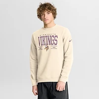 Sweat-shirt Nike Natural Minnesota Vikings Always Reppin' Club pour homme