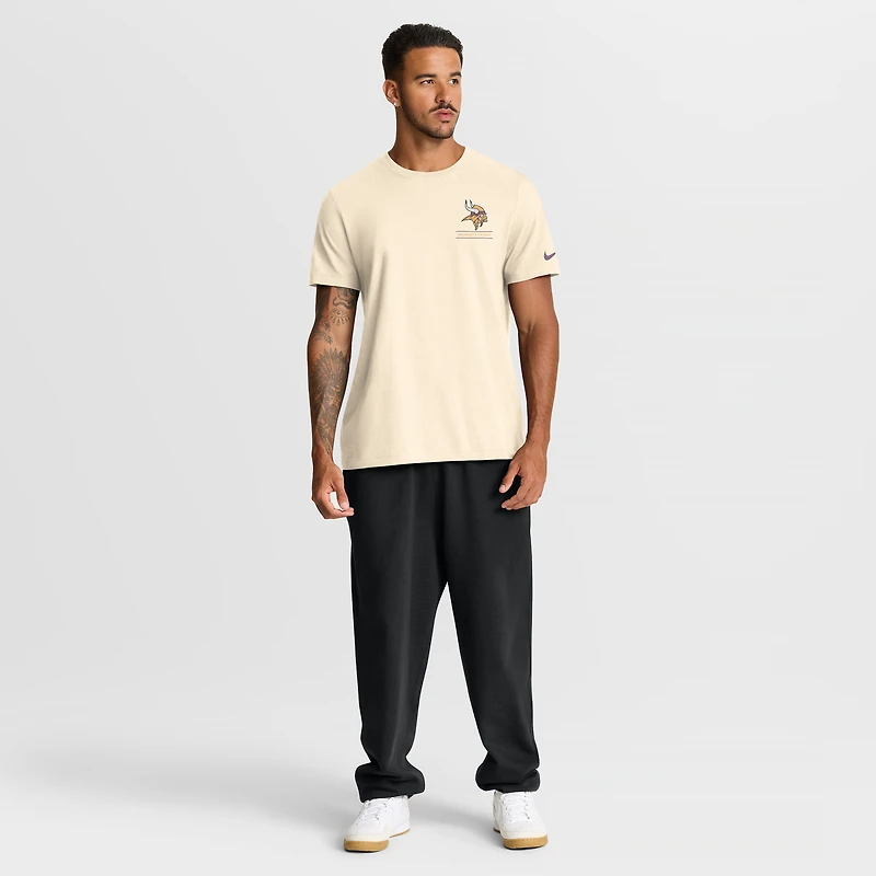 T-shirt Nike Freestyle Essential pour homme, couleur naturelle, Minnesota Vikings