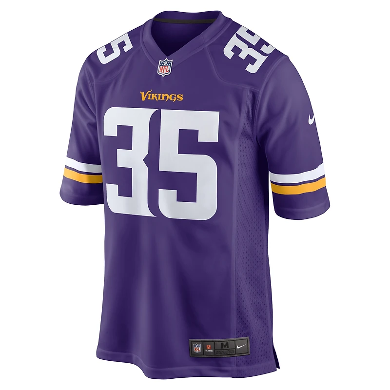 Maillot Nike Parry Nickerson Minnesota Vikings Home Game Player pour Homme Violet