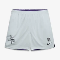 Men's Nike  Purple/Platinum Minnesota Vikings Sideline Standard Issue Dri-FIT Reversible Shorts