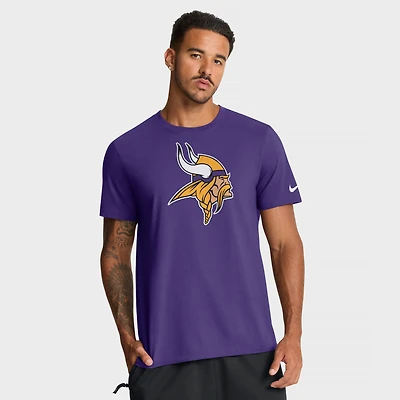 Men's Nike Purple Minnesota Vikings Essential Logo T-Shirt