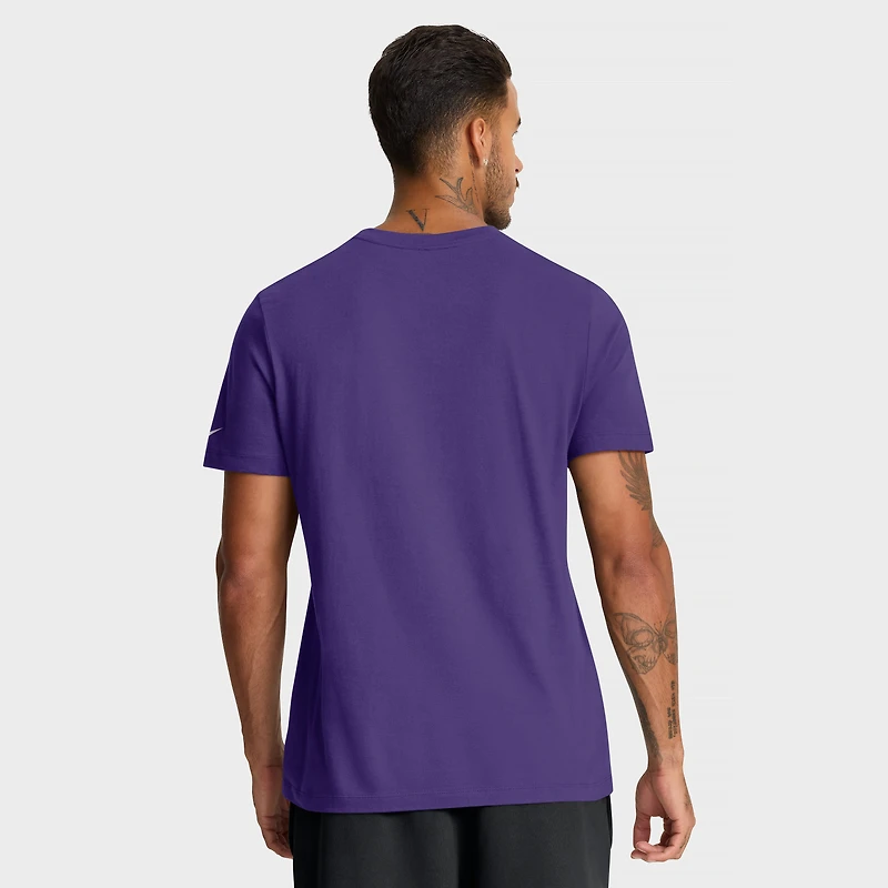 T-shirt Nike violet Minnesota Vikings Essential Logo pour homme