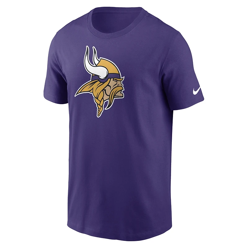 Men's Nike Purple Minnesota Vikings Essential Logo T-Shirt