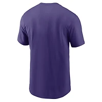 Men's Nike  Purple Minnesota Vikings Essential T-Shirt