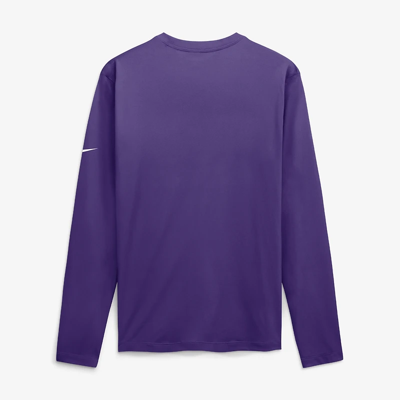 Men's Nike Purple Minnesota Vikings Legend Icon Dri-FIT Long Sleeve T-Shirt