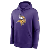 Sweat à capuche violet Nike pour homme avec logo du club Primetime des Minnesota Vikings