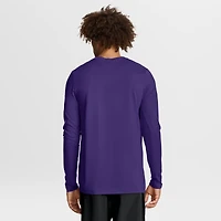 T-shirt Nike violet à manches longues pour homme, Minnesota Vikings Primetime Legend Icon Performance