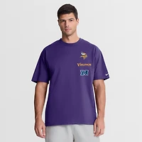 Men's Nike Sand Minnesota Vikings Rewind Max90 T-Shirt