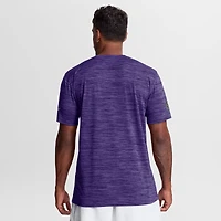 Men's Nike Purple Minnesota Vikings Sideline Double Covered Dri-FIT Velocity T-Shirt