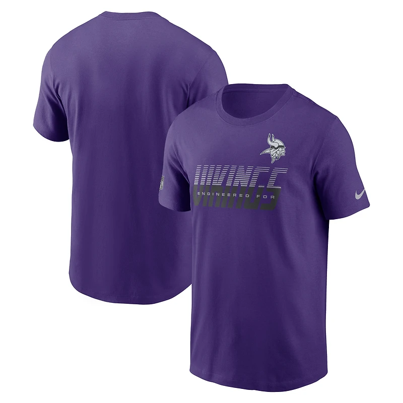 T-shirt Nike Dri-FIT violet Minnesota Vikings pour homme
