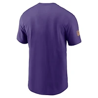 Men's Nike Purple Minnesota Vikings Sideline Performance T-Shirt