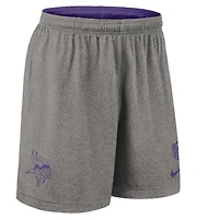 Men's Nike Purple Minnesota Vikings Sideline Reversible Dri-FIT Shorts