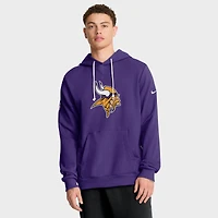 Sweat à capuche Nike violet Minnesota Vikings Sideline Standard Issue Initial Home Dri-FIT pour homme