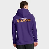 Sweat à capuche Nike violet Minnesota Vikings Sideline Standard Issue Initial Home Dri-FIT pour homme