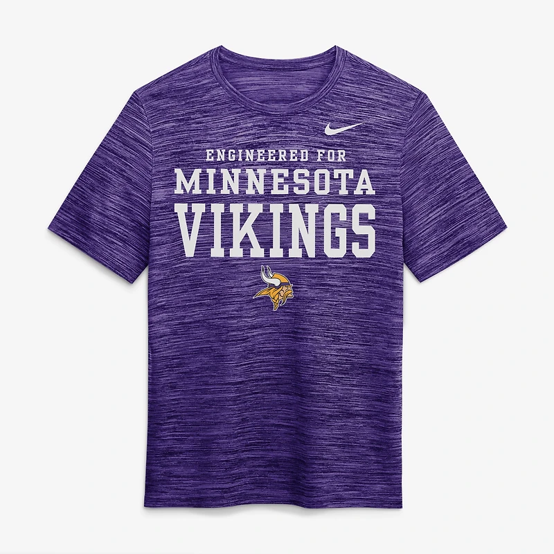 Men's Nike Purple Minnesota Vikings Velocity Dri-FIT T-Shirt