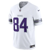 Nike Randy Moss Blanc Minnesota Vikings Alternate Vapor F.U.S.E. Maillot limité de joueur retraité
