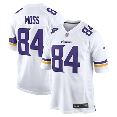 Men's Nike Randy Moss White Minnesota Vikings Retired Player Game Jersey