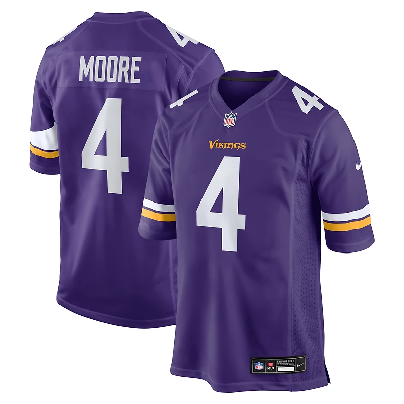 Men's Nike Rondale Moore  Purple Minnesota Vikings Team Game Jersey