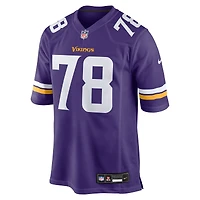 Maillot Nike Ryan Kelly violet pour homme des Vikings du Minnesota