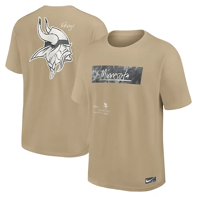 T-shirt Nike Tan Minnesota Vikings Statement Max90 pour homme